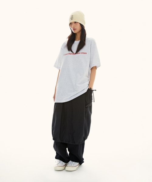 LMCの「WM RIBBON NYLON LONG SKIRT light gray(スカート・レディース・その他・S/M)」の3枚目の写真