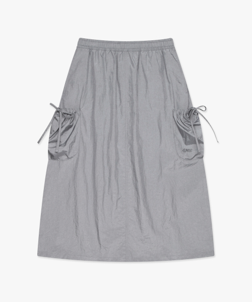 LMCの「WM RIBBON NYLON LONG SKIRT light gray(スカート・レディース・その他・S/M)」の5枚目の写真