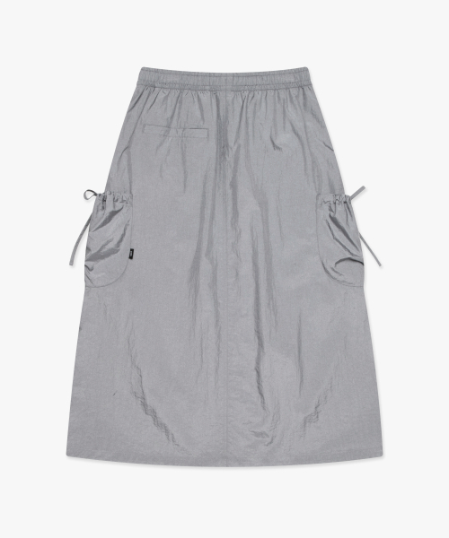 LMCの「WM RIBBON NYLON LONG SKIRT light gray(スカート・レディース・その他・S/M)」の6枚目の写真