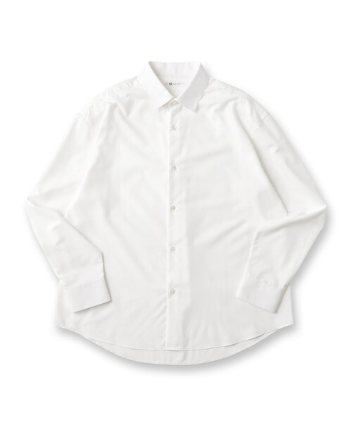 tk.TAKEO KIKUCHI（ティーケータケオキクチ）の「TRレギュラーカラーシャツ（ビジネスシャツ・メンズ・ブラック/ブルー/ホワイト・02/03/01）」の4枚目の写真