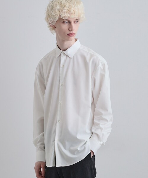 tk.TAKEO KIKUCHI（ティーケータケオキクチ）の「TRレギュラーカラーシャツ（ビジネスシャツ・メンズ・ブラック/ブルー/ホワイト・02/03/01）」の5枚目の写真