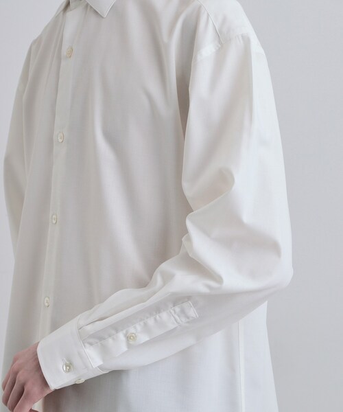 tk.TAKEO KIKUCHI（ティーケータケオキクチ）の「TRレギュラーカラーシャツ（ビジネスシャツ・メンズ・ブラック/ブルー/ホワイト・02/03/01）」の21枚目の写真