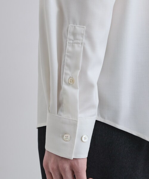 tk.TAKEO KIKUCHI（ティーケータケオキクチ）の「TRレギュラーカラーシャツ（ビジネスシャツ・メンズ・ブラック/ブルー/ホワイト・02/03/01）」の22枚目の写真