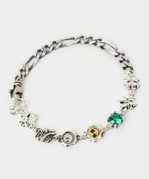 GRAYNOISE（グレイノイズ）の「Clover smile cubic bracelet (925 silver)（ブレスレット）」