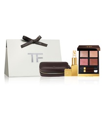 TOM FORD BEAUTY（トムフォードビューティー）の「【ZOZO限定】アイカラークォード&ミニリップブラッシュセット（アイシャドウ）」