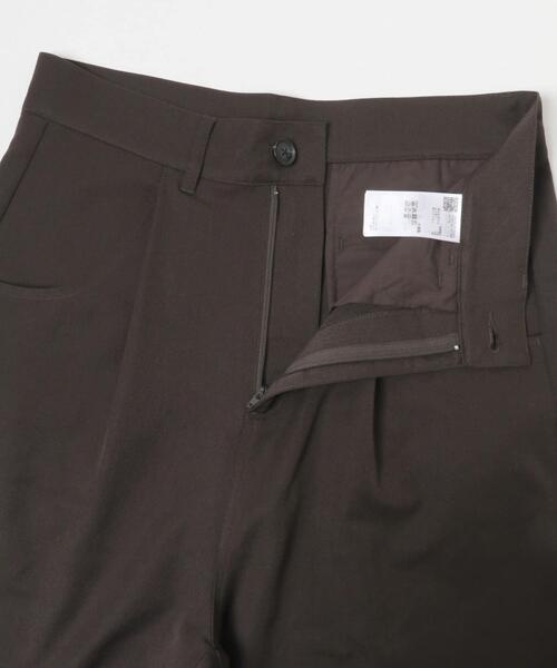 SENSE OF PLACE by URBAN RESEARCH（センスオブプレイスバイアーバンリサーチ）の「ラウンドポケットワンタックワイドスラックス（その他パンツ・メンズ・ブラウン/ネイビー・LARGE/MEDIUM）」の12枚目の写真