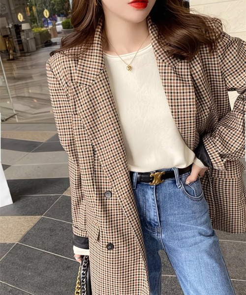 Beststore（ベストストア）の「ふんわり柔らかラウンドネック カットソーニットトップス（ニット/セーター・レディース・ホワイト/ブラック/ライトベージュ/ライトピンク/グレー/ベージュ・FREE）」の14枚目の写真
