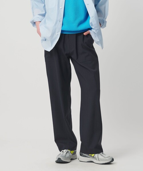 UNITED ARROWS(ユナイテッドアローズ)の「ウールトロピカル ファティーグ パンツ(その他パンツ・メンズ・グレー系/ネイビー・L/S/XL/M)」の1枚目の写真