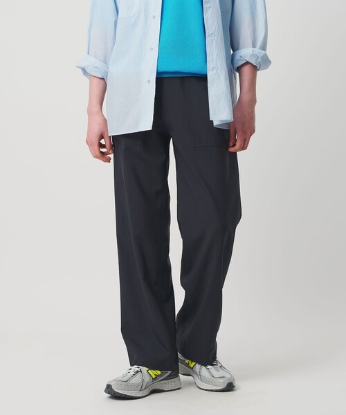 UNITED ARROWS(ユナイテッドアローズ)の「ウールトロピカル ファティーグ パンツ(その他パンツ・メンズ・グレー系/ネイビー・L/S/XL/M)」の7枚目の写真