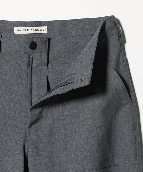 UNITED ARROWS(ユナイテッドアローズ)の「ウールトロピカル ファティーグ パンツ(その他パンツ・メンズ・グレー系/ネイビー・L/S/XL/M)」の19枚目の写真