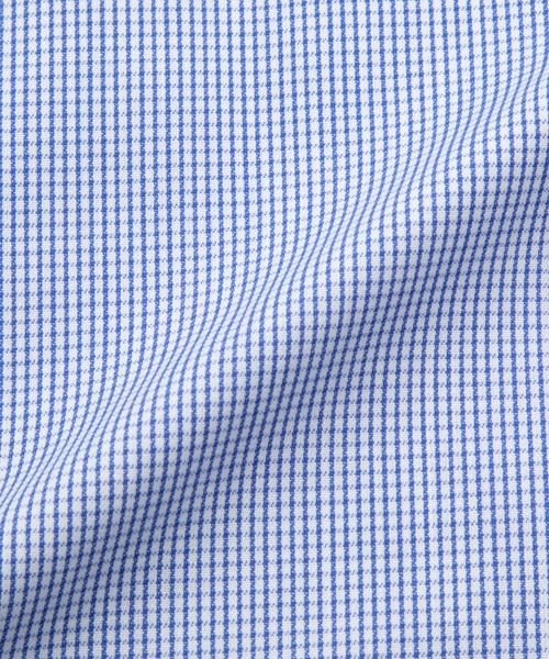 TOKYO SHIRTS(トウキョウシャツ)の「【吸水速乾】 形態安定ノンアイロン ボタンダウン 長袖ビジネスワイシャツ(大きいサイズ・長いサイズ)(ビジネスシャツ・メンズ・ブルー・首回り39cm-裄丈88cm/首回り41cm-裄丈90cm/首回り42cm-裄丈90cm/首回り45cm-裄丈82cm/首回り45cm-裄丈86cm/首回り45cm-裄丈90cm/首回り47cm-裄丈86cm/首回り47cm-裄丈90cm/首回り43cm-裄丈90cm)」の4枚目の写真