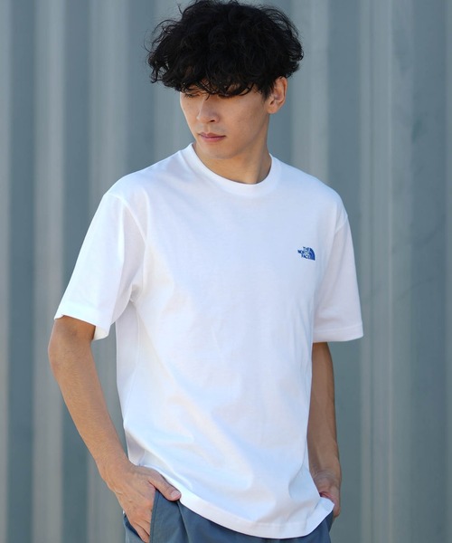 THE NORTH FACE(ザノースフェイス)の「THE NORTH FACE/ノースフェイス メンズ 半袖Tシャツ ショートスリーブTシャツ NT32648(Tシャツ/カットソー・メンズ・ホワイト/ダークベージュ/ブラック・S/XXL/XL/L/M)」の4枚目の写真