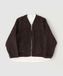 CAMIEL FORTGENS / カミエル・フォートヘンス CARDI-V JKT hairy wool