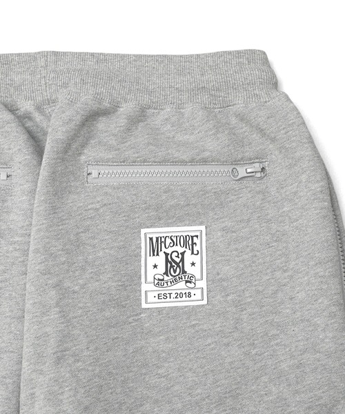 MFC STORE(エムエフシーストア)の「MFC STORE ORIGINAL SMALL MS LOGO SWEAT PANTS(スウェットパンツ・メンズ・ブラック/グレー・S/M/L/XL/XXL)」の4枚目の写真