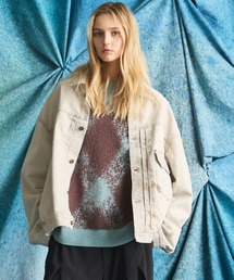 MAISON SPECIAL | 《UNISEX》【Vintage Style Denim Fabric】Prime-Over Trucker Denim Jacket/【ヴィンテージスタイルデニム】プライムオーバートラッカージャケット【MAISON SPECIAL/メゾンスペシャル】■セットアップ対応■(デニムジャケット)