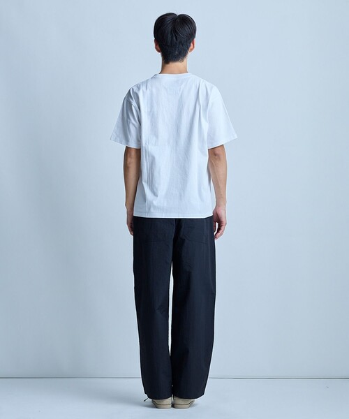 UNIVERSAL OVERALL(ユニバーサルオーバーオール)の「UNIVERSAL OVERALL別注T(Tシャツ/カットソー・メンズ・ブラック/ホワイト・M/L)」の19枚目の写真