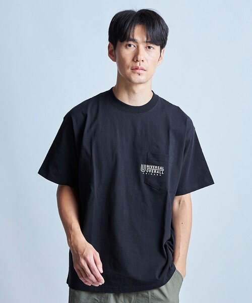 UNIVERSAL OVERALL(ユニバーサルオーバーオール)の「UNIVERSAL OVERALL別注T(Tシャツ/カットソー・メンズ・ブラック/ホワイト・M/L)」の20枚目の写真
