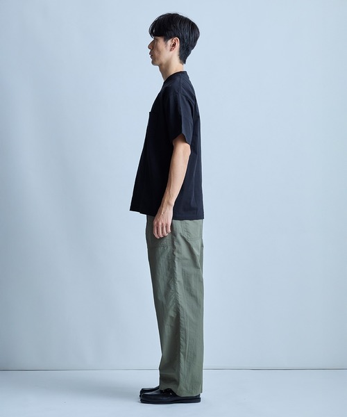 UNION STATION（ユニオンステーション）の「【UNIVERSAL OVERALL】別注 pocketTEE（Tシャツ/カットソー・メンズ・ブラック/ホワイト・M/L）」の9枚目の写真