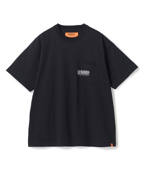 UNIVERSAL OVERALL(ユニバーサルオーバーオール)の「UNIVERSAL OVERALL別注T(Tシャツ/カットソー・メンズ・ブラック/ホワイト・M/L)」の11枚目の写真