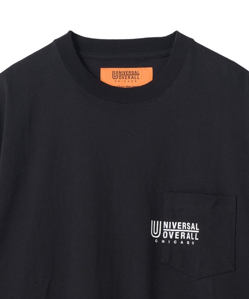 UNIVERSAL OVERALL(ユニバーサルオーバーオール)の「UNIVERSAL OVERALL別注T(Tシャツ/カットソー・メンズ・ブラック/ホワイト・M/L)」の14枚目の写真