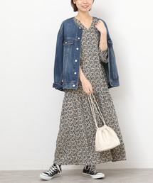 JOURNAL STANDARD relume | 《WEB限定》フラワークレープギャザーワンピース(ワンピース)