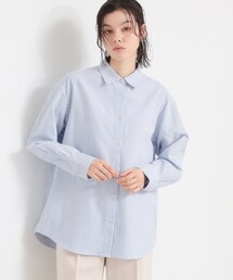 【POLO BCS 別注】ストライプOXシャツ