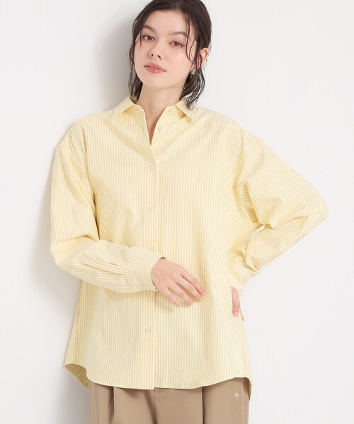 THE SHOP TK (ザ ショップ ティーケー )の「【POLO BCS 別注】ストライプOXシャツ(シャツ/ブラウス・レディース・ピンク系その他/イエロー系その他4/ブルー系2・99)」の17枚目の写真