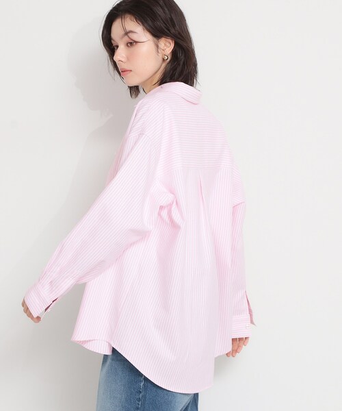 THE SHOP TK (ザ ショップ ティーケー )の「【POLO BCS 別注】ストライプOXシャツ(シャツ/ブラウス・レディース・ピンク系その他/イエロー系その他4/ブルー系2・99)」の21枚目の写真