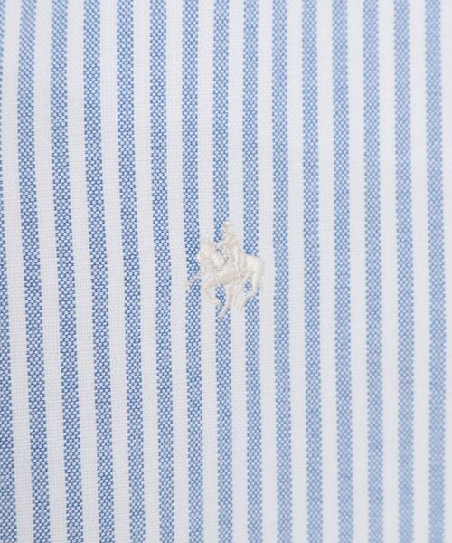 THE SHOP TK (ザ ショップ ティーケー )の「【POLO BCS 別注】ストライプOXシャツ(シャツ/ブラウス・レディース・ピンク系その他/イエロー系その他4/ブルー系2・99)」の4枚目の写真