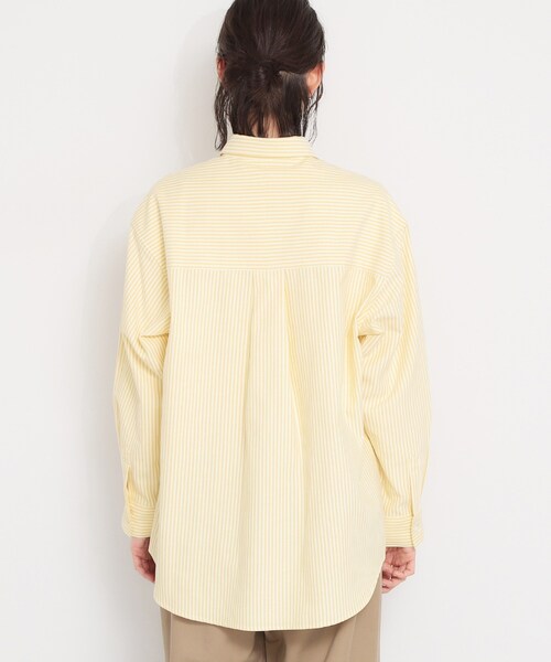 THE SHOP TK (ザ ショップ ティーケー )の「【POLO BCS 別注】ストライプOXシャツ(シャツ/ブラウス・レディース・ピンク系その他/イエロー系その他4/ブルー系2・99)」の7枚目の写真