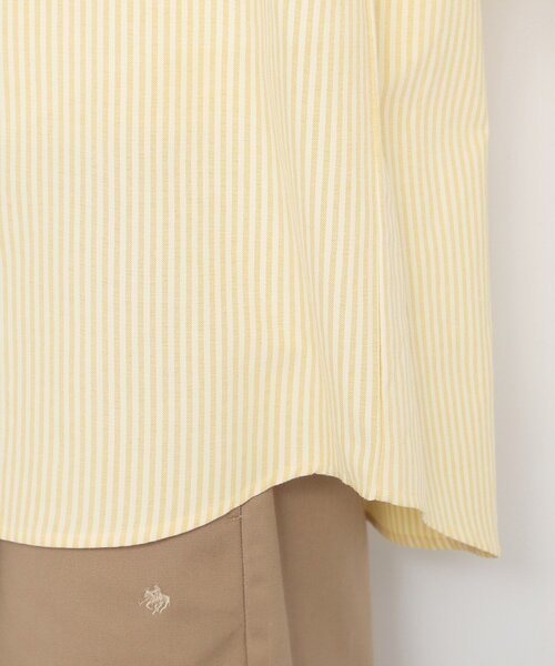 THE SHOP TK (ザ ショップ ティーケー )の「【POLO BCS 別注】ストライプOXシャツ(シャツ/ブラウス・レディース・ピンク系その他/イエロー系その他4/ブルー系2・99)」の11枚目の写真