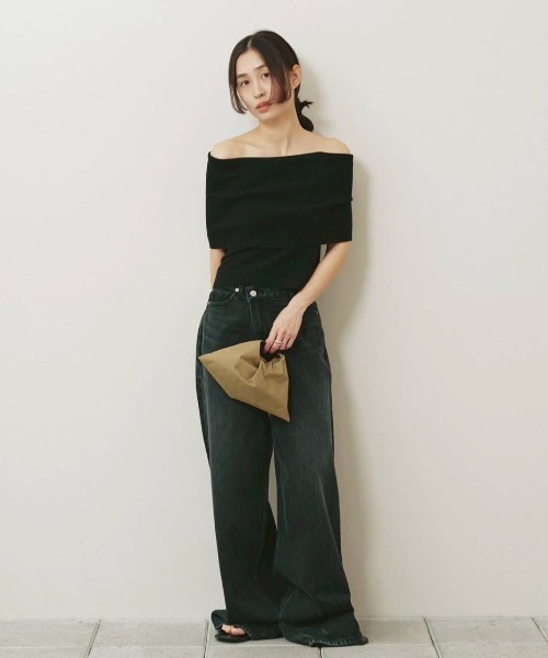 TODAYFUL（トゥデイフル）の「Leatherbelt Mini Bag（ハンドバッグ・レディース・ベージュ/ブラック・FREE）」の16枚目の写真