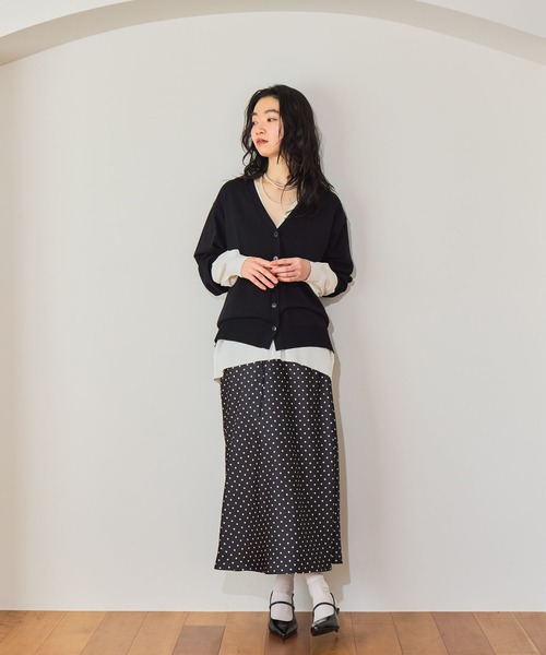 mysty woman（ミスティウーマン）の「【UVカット】UVカットカーディガンLS　659793（カーディガン/ボレロ・レディース・グレー/オフホワイト/ブラック/グレー系その他・FREE）」の7枚目の写真