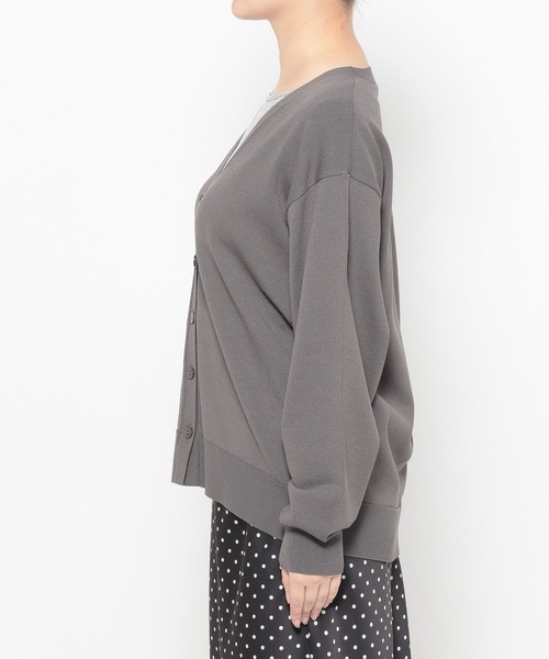 mysty woman（ミスティウーマン）の「【UVカット】UVカットカーディガンLS　659793（カーディガン/ボレロ・レディース・グレー/オフホワイト/ブラック/グレー系その他・FREE）」の13枚目の写真