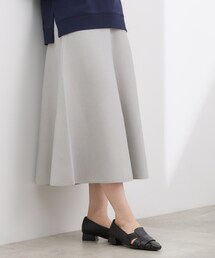 【SETUP対応】ニットフレアスカート