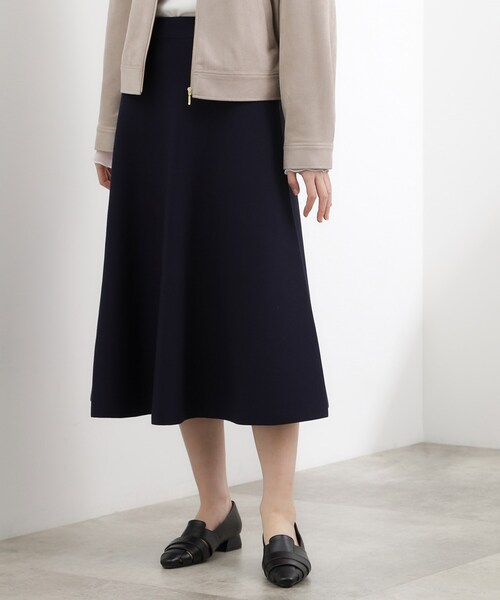 grove（グローブ）の「【SETUP対応】ニットフレアスカート（スカート・レディース・ネイビー/グレー/ベビーピンク・02/01/03/04/05）」の15枚目の写真