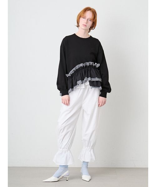 SORIN（ソリン　）の「Bright Rib Knee-high Socks/ブライトリブ ニーハイソックス（ソックス/靴下・レディース・ピンク/サックスブルー/ダークグレー・F）」の12枚目の写真