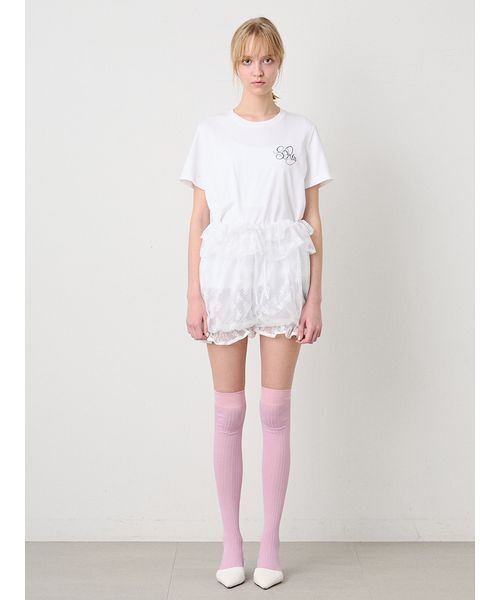 SORIN（ソリン　）の「Bright Rib Knee-high Socks/ブライトリブ ニーハイソックス（ソックス/靴下・レディース・ピンク/サックスブルー/ダークグレー・F）」の22枚目の写真