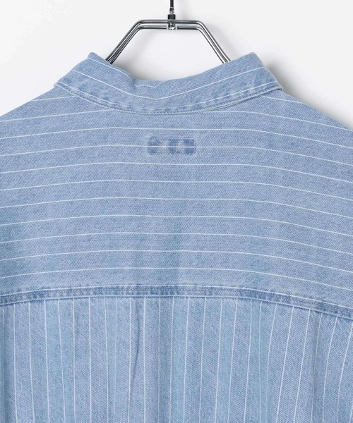 LEPSIM（レプシィム）の「ヒッコリーオールインワン　641372（その他パンツ・レディース・ブルー/チャコールグレー・FREE）」の22枚目の写真