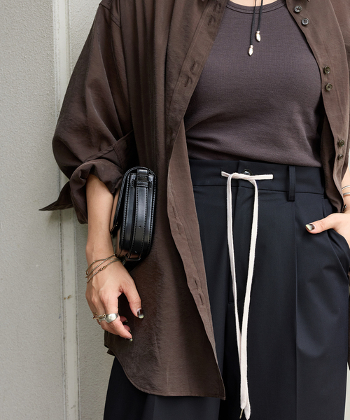 JOURNAL STANDARD(ジャーナルスタンダード)の「《追加2》ソモウライクイージースラックス(スラックス・レディース・ネイビー/ライトグレー・36/38)」の11枚目の写真