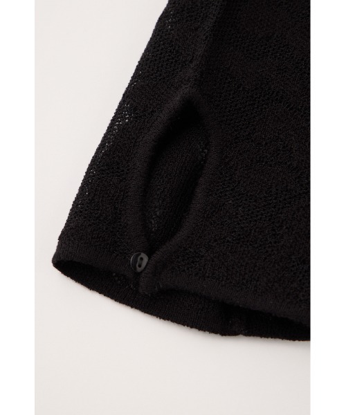 SLY(スライ)の「KNIT SABRINA PT ニットサブリナパンツ 春服(レギンス/スパッツ・レディース・ブラック/ベージュ・FREE)」の6枚目の写真