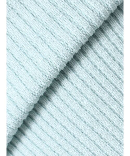 MERCURYDUO（マーキュリーデュオ）の「前後2WAY金ボタンアメスリニット（ニット/セーター・レディース・ミント/オフホワイト/ベージュ・FREE）」の8枚目の写真