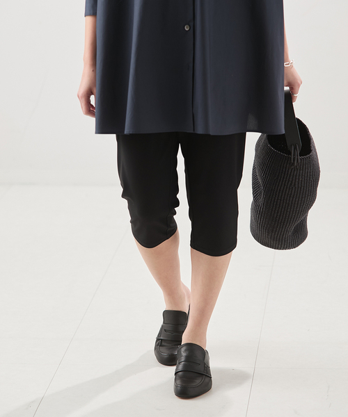 journal standard L'essage（ジャーナルスタンダードレサージュ）の「サイクルパンツ（その他パンツ・レディース・ブラック・38/36）」の5枚目の写真