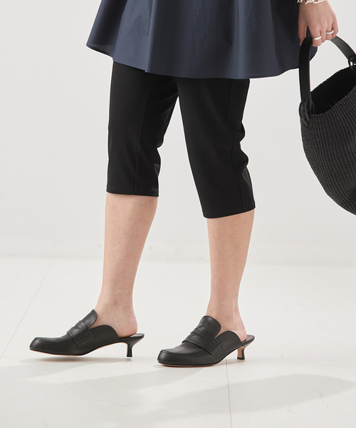 journal standard L'essage（ジャーナルスタンダードレサージュ）の「サイクルパンツ（その他パンツ・レディース・ブラック・38/36）」の6枚目の写真