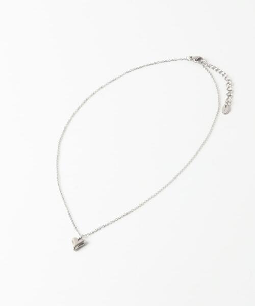 URBAN RESEARCH Sonny Label(アーバンリサーチサニーレーベル)の「ステンレスハートトップネックレス(ネックレス・レディース・シルバー/ゴールド・ONE)」の6枚目の写真