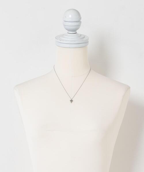 URBAN RESEARCH Sonny Label(アーバンリサーチサニーレーベル)の「ステンレスハートトップネックレス(ネックレス・レディース・シルバー/ゴールド・ONE)」の8枚目の写真