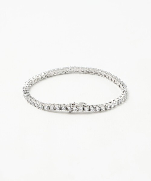 UNITED ARROWS（ユナイテッドアローズ）の「テニス ブレスレット（ブレスレット・レディース・シルバー・FREE）」の4枚目の写真