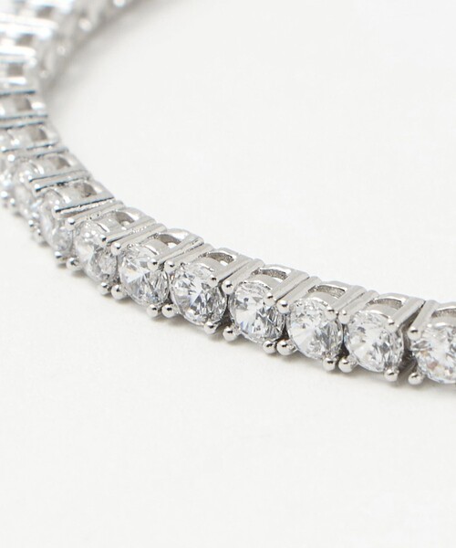 UNITED ARROWS（ユナイテッドアローズ）の「テニス ブレスレット（ブレスレット・レディース・シルバー・FREE）」の5枚目の写真