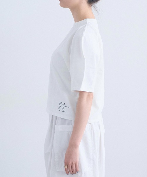 I am I in fact...（アイアムアイインファクト）の「MOONY TEE（Tシャツ/カットソー・レディース・ホワイト・FREE）」の17枚目の写真