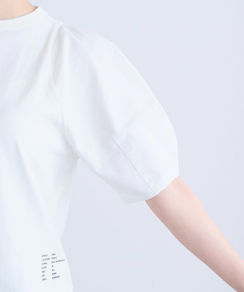 I am I in fact...（アイアムアイインファクト）の「MOONY TEE（Tシャツ/カットソー・レディース・ホワイト・FREE）」の20枚目の写真